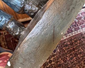 Plaster Cowboy Sculpture, Likely Austin Productions. Measures 38" H. Photo 4 of 4.