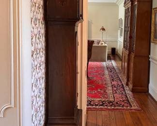 Colonial Tubular Chime Grandmother Clock. Measures 75" H x 12" D. Photo 4 of 4.