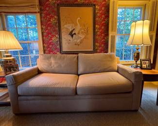 V Craft Furniture Sleeper Sofa. Measures 78" W x 36" D. Photo 1 of 3.