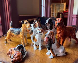 Royal Doulton Dog Figurines.