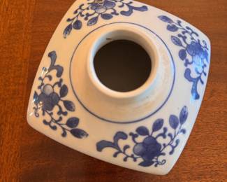 Lidded Chinoiserie Jar. Photo 2 of 3.