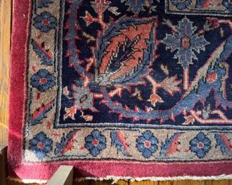 Antique Sarouk Rug. Measures 17' 10" x 10'. Photo 6 of 7.