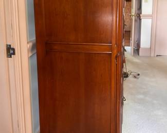 John Widdicomb Bachelor's Chest of Drawers. Measures 34" W x 20" D x 49" H; Mirror Adds 22". Photo 3 of 6.
