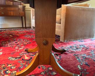 Coffee Table Converts To Game / Dining Table. As Pictured, Measures 36" W x 21" D x 16" H; As Table Measures 36" x 36" x 26.5" H with 26.5" Clearance. Photo 8 of 8.