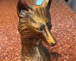 Fox Bust Bottle Opener. Photo 1 of 2.