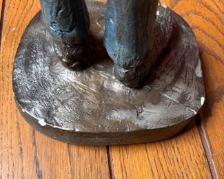 Plaster Cowboy Sculpture, Likely Austin Productions. Measures 38" H. Photo 3 of 4.