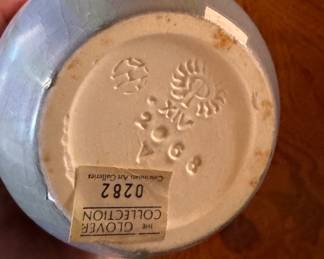 Rookwood Pottery Studio Pottery Vase Margaret McDonald, The Glover Collection (1914). Measures 6 3/4" H. Chipped. Photo 3 of 3.