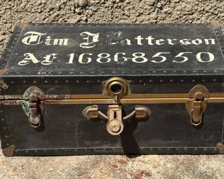 Atlas Luggage Co. Vintage Travel Trunk