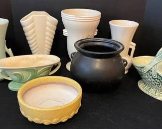 Vintage McCoy Pottery McCoyLike Planters