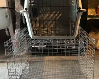 Pet mate Pet Taxi Travel Carrier Wire Cage
