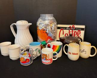 Coffee Cookies Vintage Cookie Cutters, Coffee Pots, Novelty Mugs