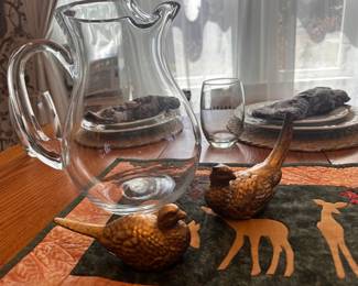 Ceramic Pheasants