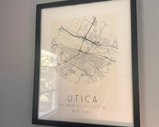 Map of Utica