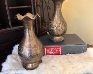 Mixed Metal Vases