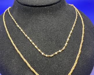 14k & 18k Gold Chains