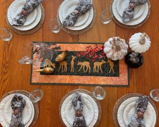 Adirondack Quilted Table Decor