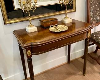 Flip top game table