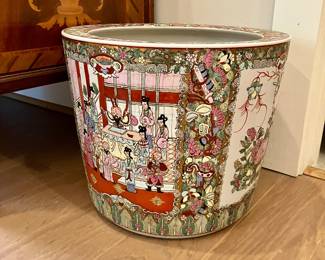 Famile Rose jardiniere