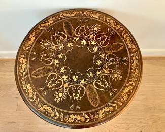 The most incredibly detailed marquetry i've ever seen on a period antique