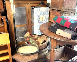 Another Primitive Pie Safe...4 available.