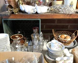 OMG...Tables are full....STILL UNPACKING for You.