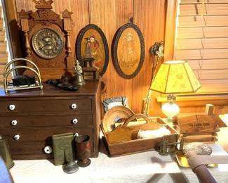 Wooden Ware, Folk Art Trinkets & Treasures.