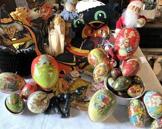 Halloween and Easter Decoration...small sampling shown here