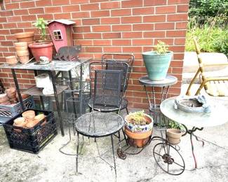 Check out the Back Yard & Patio Areas...Lots of Treasures.