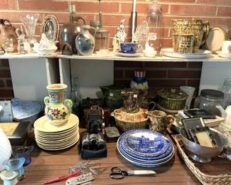 Crocks, Stoneware, Transferware, Glassware, Pottery & more.