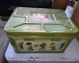 GI Joe popcorn tin sealed 