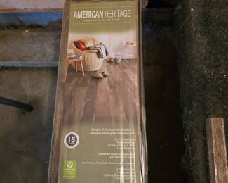 Flooring 7 boxes $15 each 