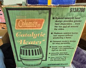 Coleman heater x 3