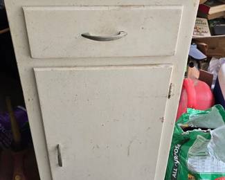 White cabinet 