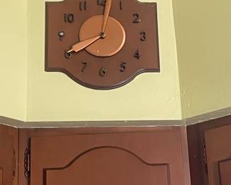 $75.00 - Retro Kitchen Wall Clock