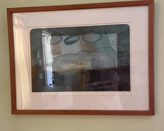 $75.00 - Mary Lee Cooper "What About the 50's" Signed Limited Edition Print 6/6 Framed