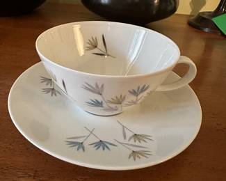 $18.00 - Green Rosenthal Germany Porcelain Teacup