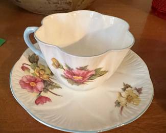 $10.00 - Floral Teacup and Saucer