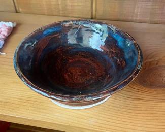 $32.00 - Signed Shelby Koory Studio Pottery Bowl