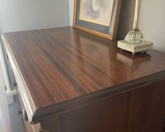 $150.00 - Vintage Traditional 5-Drawer Wood Chest/Tall Dresser