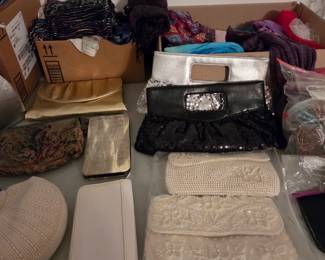 Purses and scarves
