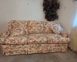 Couch with pullout bed -$40