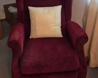 Wingback armchair $40