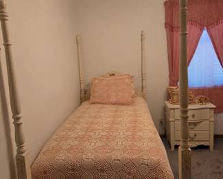 Twin bed with dresser and nightstand $200obo