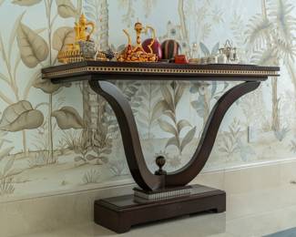 antique buffet table 