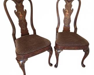 Chinoiserie Side Chairs