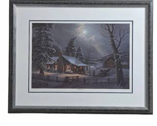Jesse Barnes A Christmas Embrace Framed Print