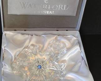 Waterford Crystal Snowflake Wish Ornament 2015