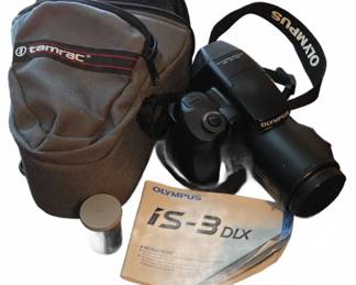 Olympus IS-3 DLX 35mm Camera with Case