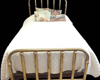 Solid Brass Queen Bed Frame
