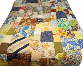 Patchwork Quilt Cotton 74x86